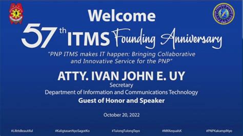 itms pnp|ITMS 57th Founding Anniversary .